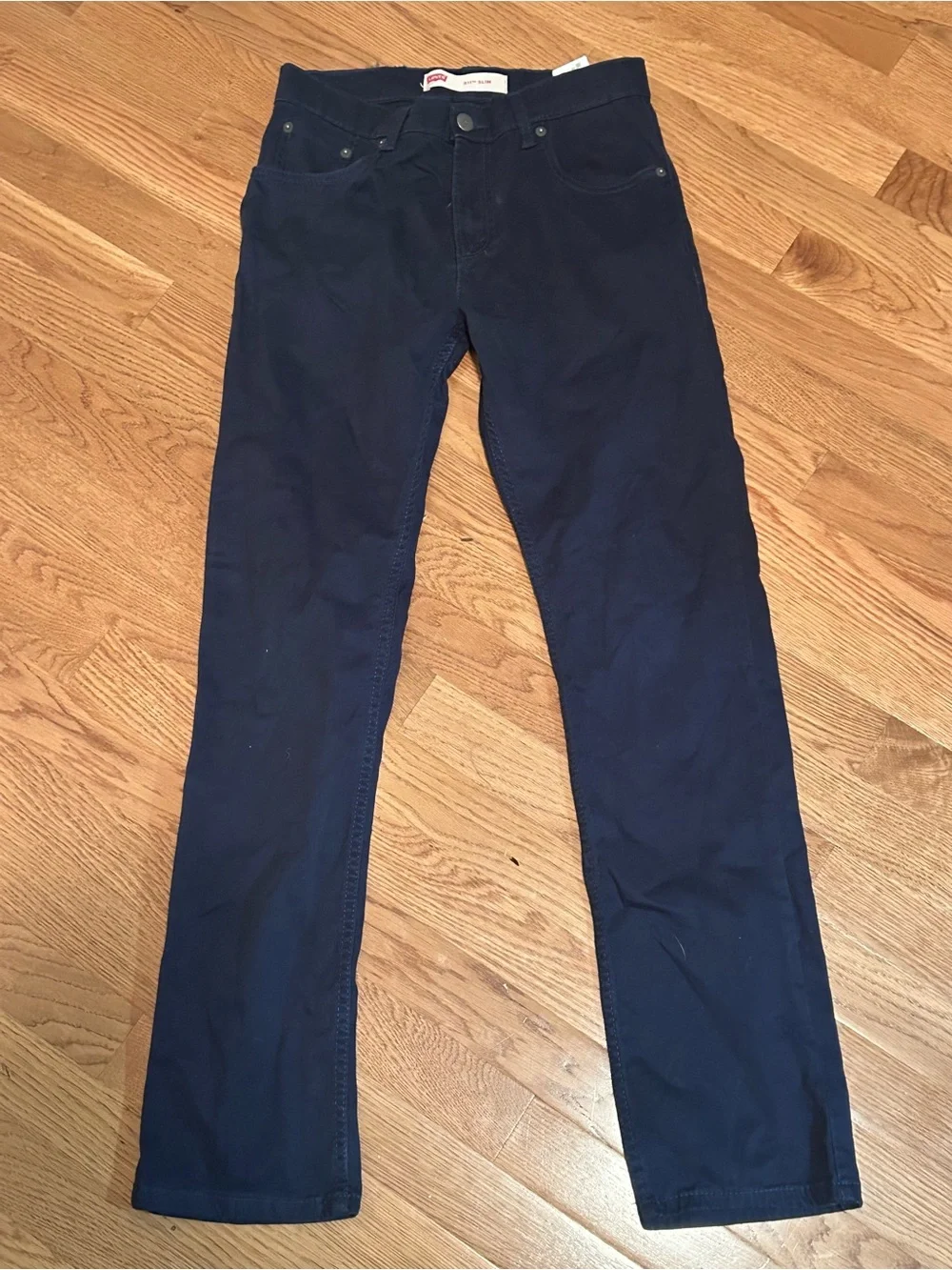Levi's Slim Straight Jeans in Dark Blue